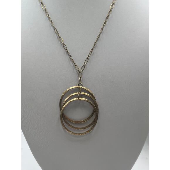 Catherine Popesco Gold Plated Light Amber Color Crystal Necklace Earring Set - Picture 10 of 13